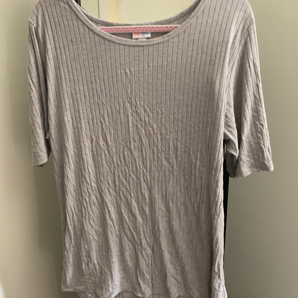 Lularoe GIGI size 3x Grey stretchy material